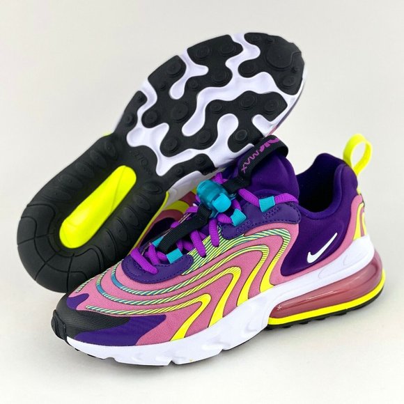 Nike Air Max 270 React ENG Magic Flamingo Women's Sneakers Shoes NO SHOE BOX - Picture 2 of 10